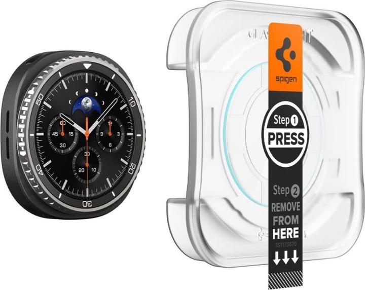 Immagine prodotto Spigen - Glas.tR EZ Fit (2 pack) - Samsung Galaxy Watch8 Classic - Clear