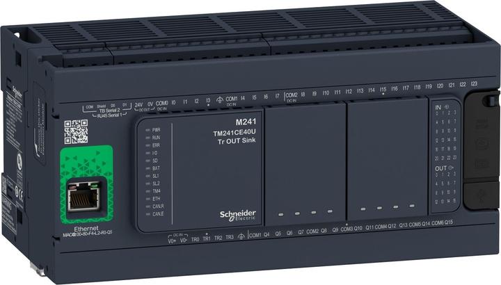 Produktbild Schneider Electric CONTROLLER M241-40IO RELAY ETHERNET