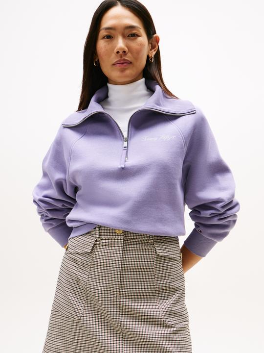 Produktbild Tommy Hilfiger Klassisches Fleece-Halbzip-Pullover (L)