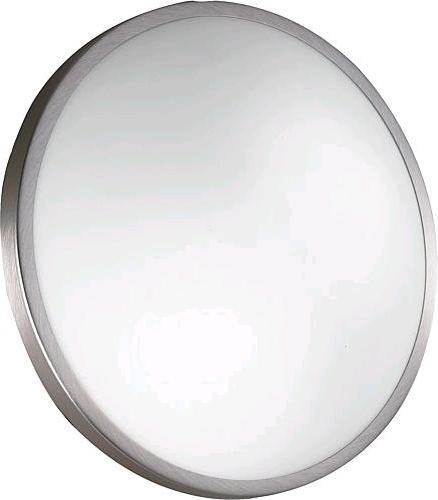 Immagine prodotto Fabas Luce Plafoniera Plaza in bianco 12W 1000lm in nichel satinato e bianco 400x400mm (2100 lm)