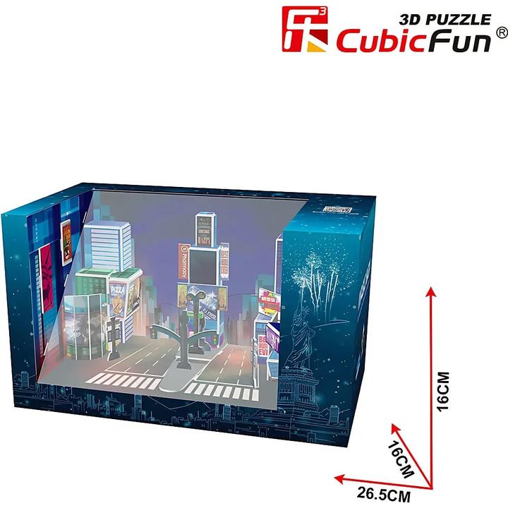 Produktbild Cubicfun 3D Jigsaw Puzzle - Magic Box - New York (Difficulty: 4/6) (30 Teile)