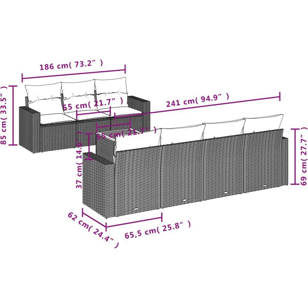 Thumbnail - VidaXL, Gartenlounge, grass