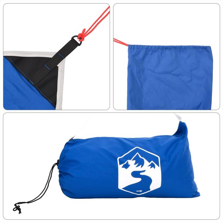 Actual product image VidaXL Beach shade tent with sandbags 214 x 236 cm (beach tent, 0.18 kg, 4 persons)