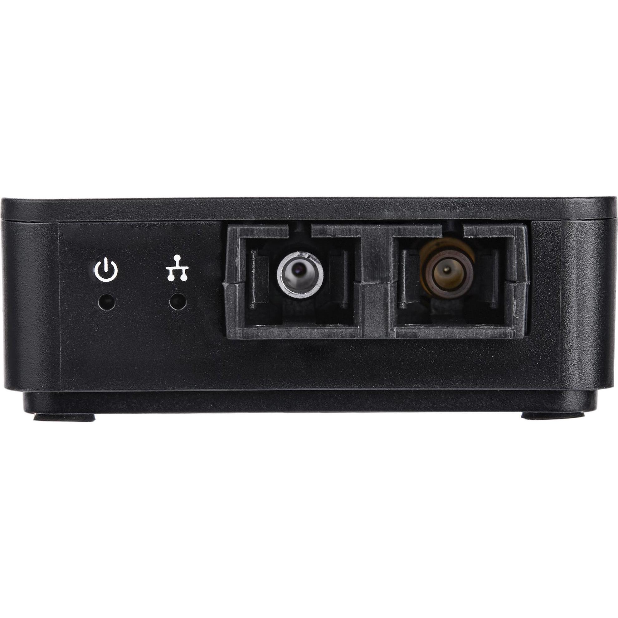 Thumbnail - StarTech USB 2.0 To Fiber Converter (USB), Netzwerkadapter, Schwarz