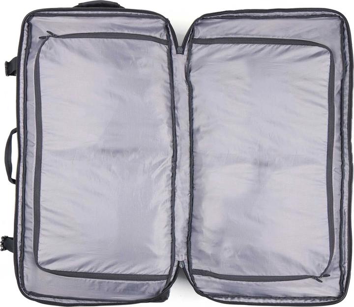 Actual product image Lifeventure Expedition Clamshell Duffle, 110 Litre Rigid-Base, Black (Additional padding)