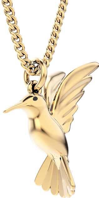 Image du produit MTM Collier Humming Bird (Laiton, Or 18k, 43 cm)