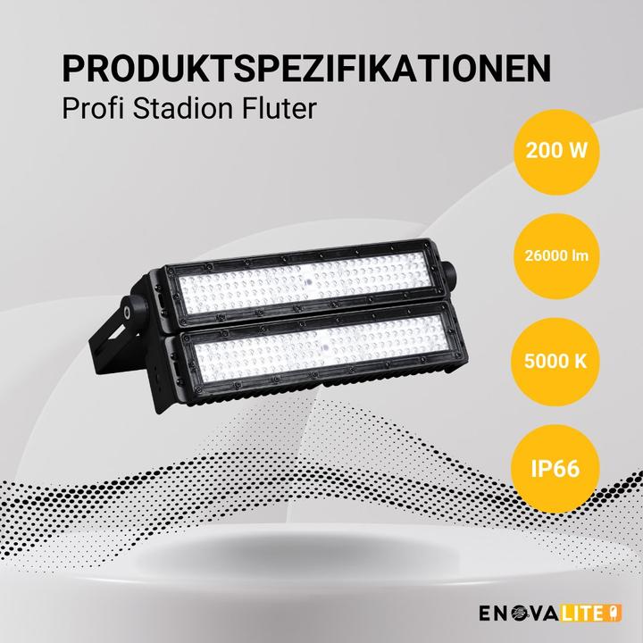 Produktbild Enovalite Profi Stadion Fluter (26000 lm, IP66)