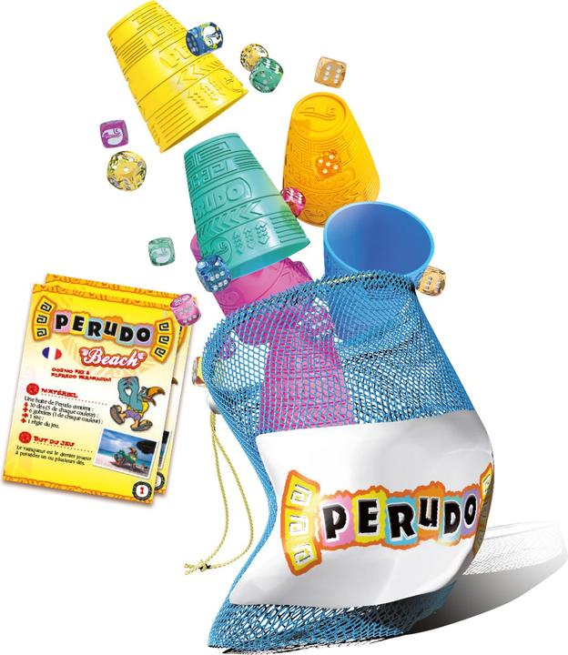 Productafbeelding Asmodée Perudo Beach Dobbelspel (Meertalig)