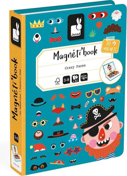 Produktbild Janod Crazy Faces Boys (Deutsch, 2 - 8 Jahre)