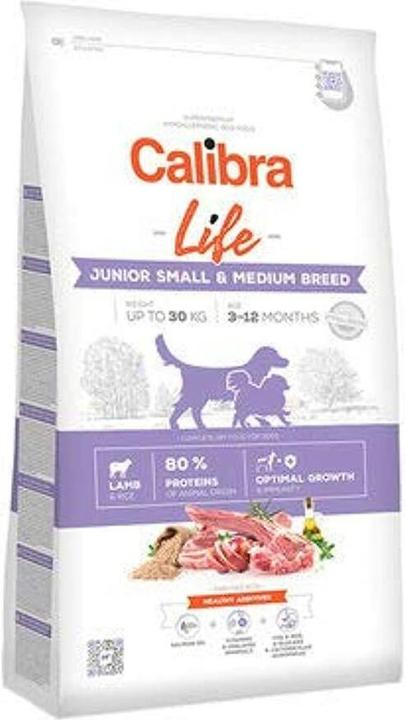 Produktbild Calibra Life Can Junior Small&Medium Lamm (2.5kg) (Junior, 2500 g)