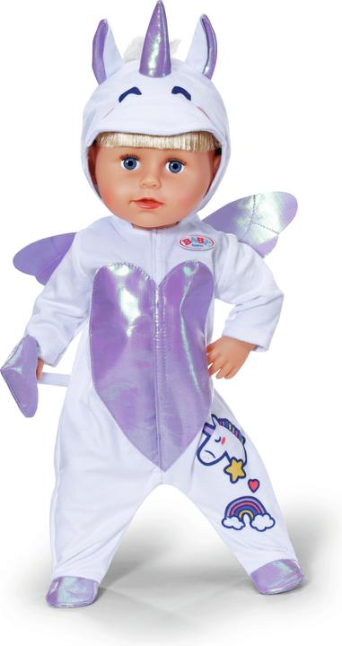 Productafbeelding Zapf Creation BABY geboren Eenhoorn pak 43cm