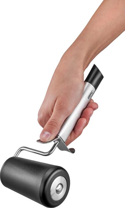 GEFU Teigroller Primeline Schwarz/Silber, Produkttyp: Teigrad