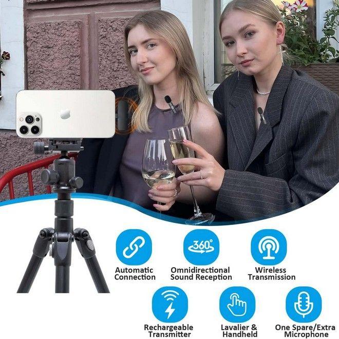 Produktbild MU Classic Wireless Mikrofon CreatorLink Series USB-C & Lightning