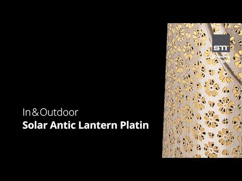 Produktbild STT Solar Antic Lantern Platin