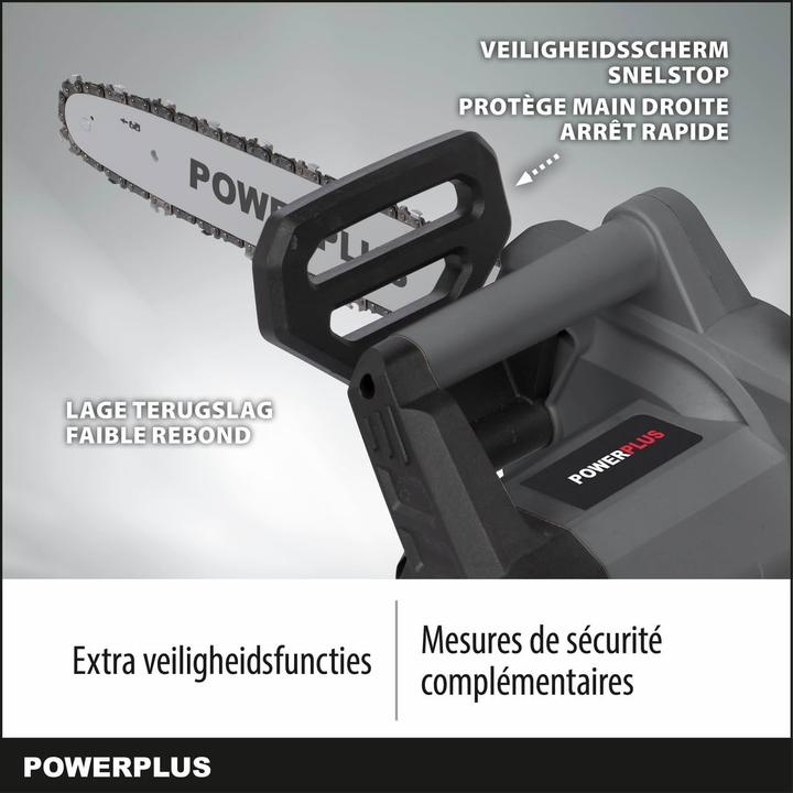 Actual product image Powerplus Chainsaw 2200W 400mm - 1 Acc. (Electric chain saw)