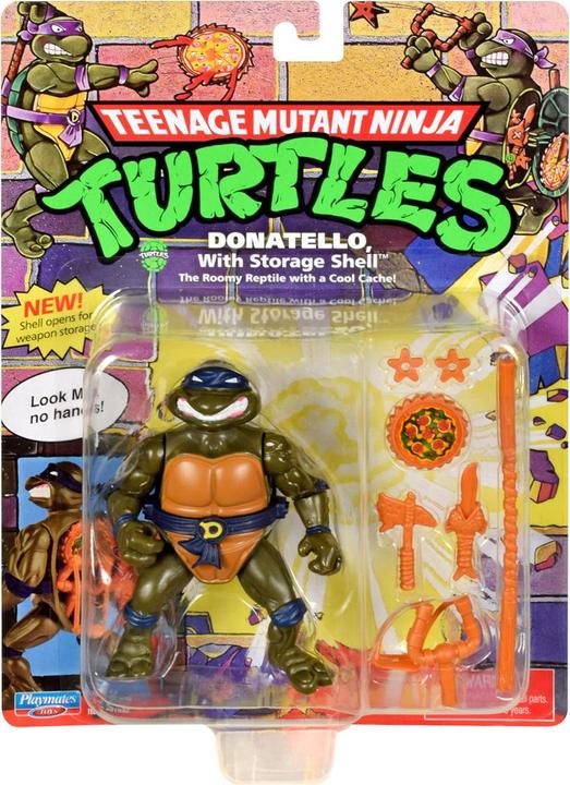 Produktbild Boti TMNT: Classic Donatello with Storage Shell 4 inch Action Figure