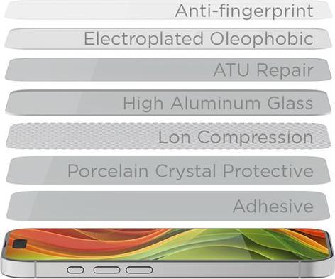 Actual product image Mobile Origin Screen Guard with easy applicator 2 pack - iPhone 16 (2 pcs., Apple iPhone 16)