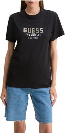 Actual product image Guess Pyramide Studs Tee Damen T-Shirt (M)