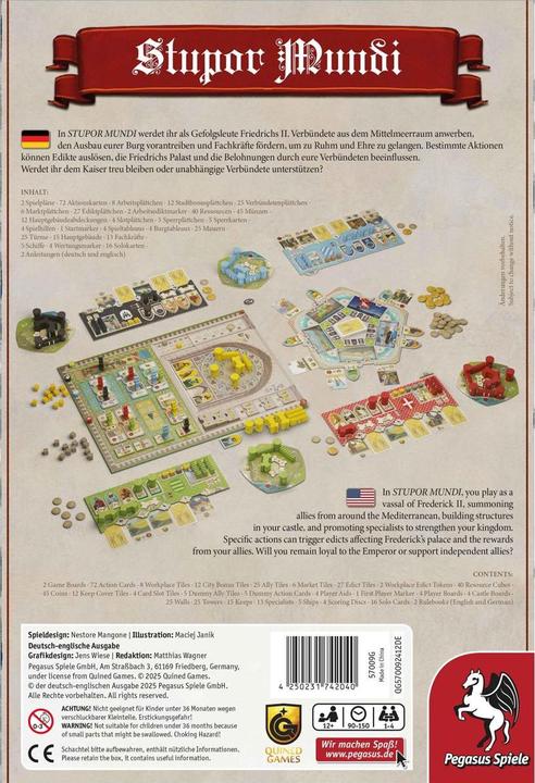 Actual product image Pegasus Stupor Mundi (German)