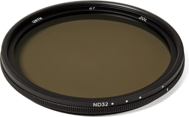 Actual product image Urth 67mm ND2 32 (1 5 Stop) Variable ND Lens Filter (Plus+) (Graduated neutral density filter, 67 mm)