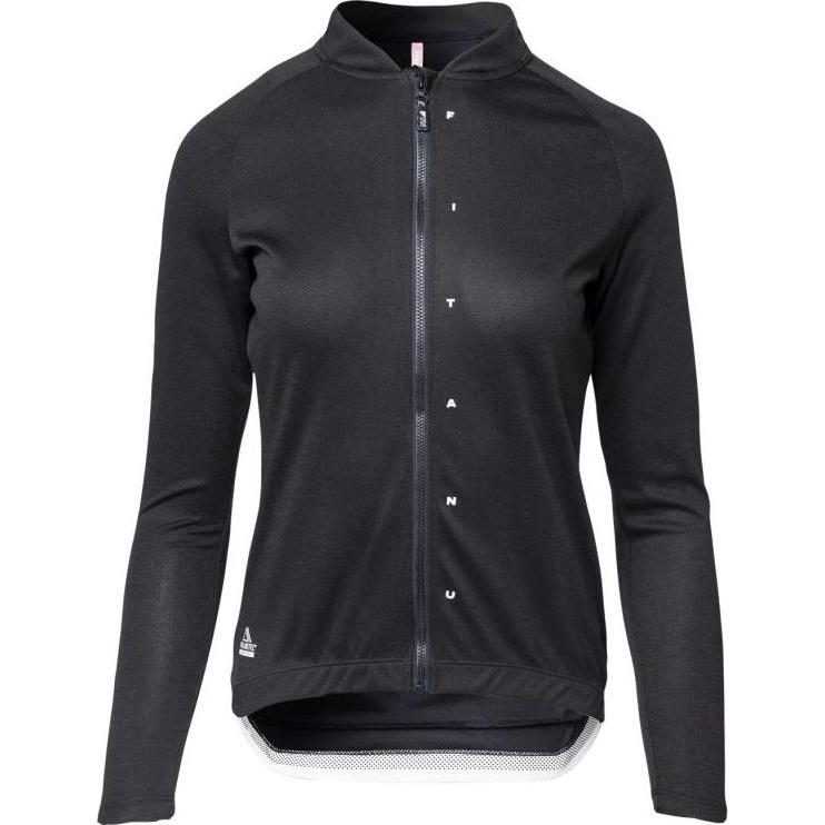 Fitanu, Donne, Maglia ciclismo, VIALETTA W POLARTEC W cycling jersey (M), Nero, M