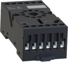 Actual product image APC Socket RUZC3M Version of electrical connection Screw connection, mounting ar (Relay socket)