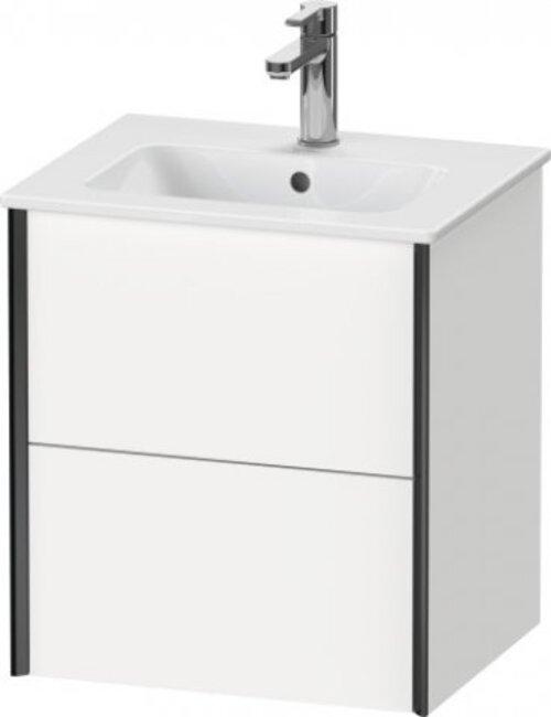 Actual product image Duravit Durait XViu 4315 vanity unit wall-mounted, 2 drawers, for washbasin ME by Starck 233653, 510x420 mm (51 x 42 x 56 cm)