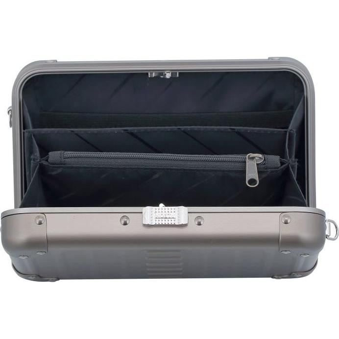 Thumbnail - Aleon, Handtasche, Aluminium Vanity Case 7,5", Braun