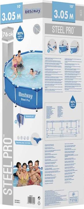 Immagine prodotto Bestway Piscina Pro in acciaio 305x76cm
