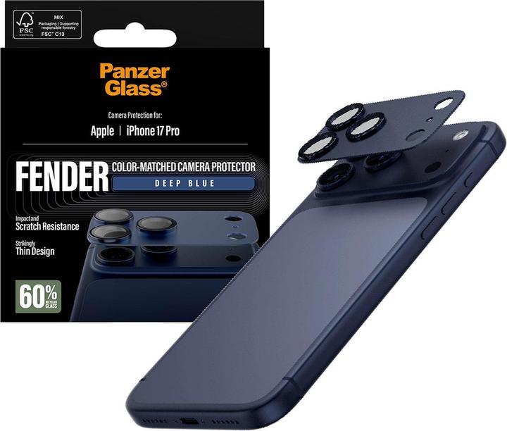Produktbild PanzerGlass Fender (1 Stk., Apple iPhone 17 Pro)