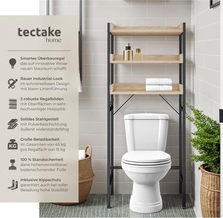 Immagine prodotto tectake Seattle (67 x 25 x 165,5 cm)