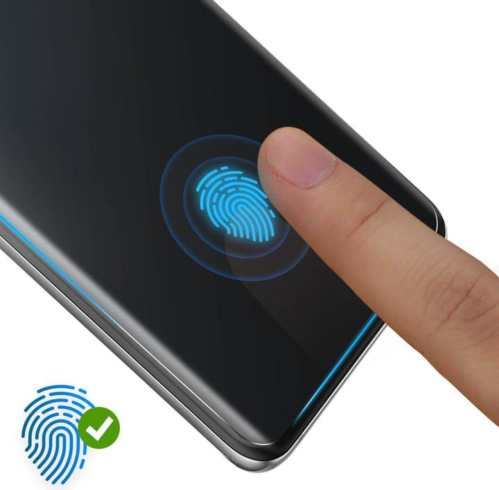 Produktbild Avizar Glas mit Flüssigkleber und UV-Licht (1 Stk., Samsung Galaxy S20)