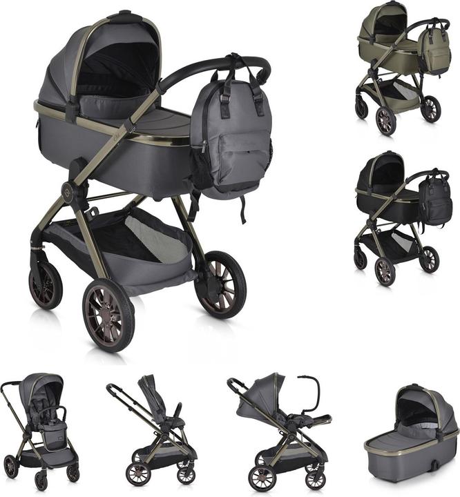 Image du produit Cangaroo poussette combiné iClick 2en1 (0 Mois - 4 Années)