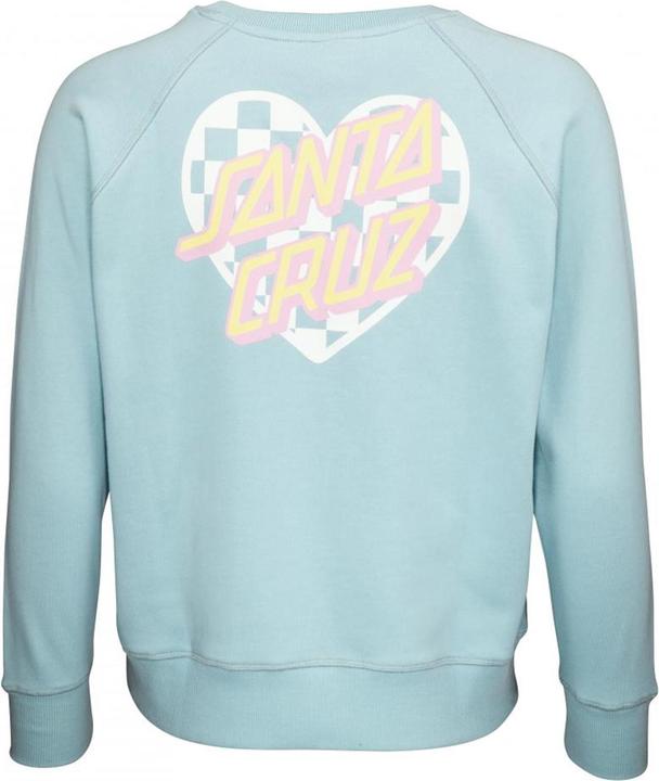 Actual product image Santa Cruz Heart Dot Check Crew (10XL)