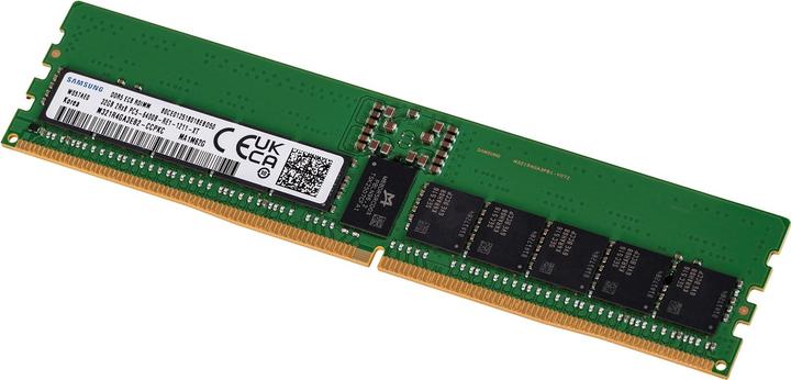 Produktbild Samsung RAM D5 6400 32GB ECC R (1 x 32GB, 6400 MHz, DDR5-RAM, DIMM)