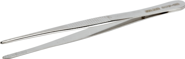 Actual product image Bahco All-purpose tweezers with polished and nickel-plated surface, 250 mm
