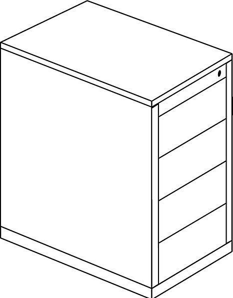 Actual product image Mauser Drawer container (41.5 x 80 x 72 cm)