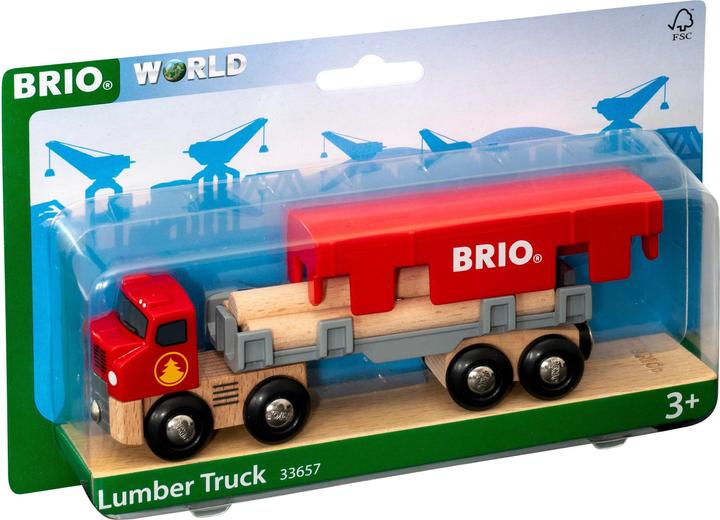 Productafbeelding Brio Houttransporter met magnetische lading