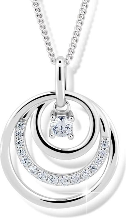 Immagine prodotto Modesi Bellissima collana d'argento J328CZ-W (catena. ciondolo)