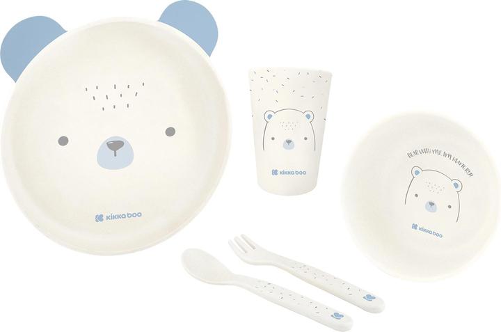 Immagine prodotto Kikkaboo Set di stoviglie per bambini Bear with me