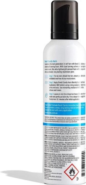 Actual product image Bondi Sands AERO aerated self tanning foam #light/medium 225 ml (Self tanning foam, 225 ml)