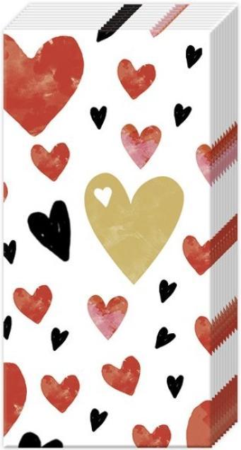 Actual product image IHR Handkerchief Love You