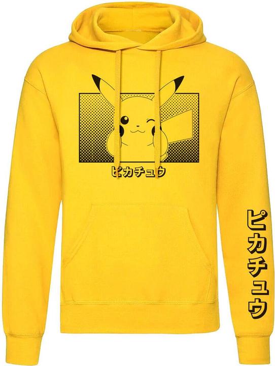 Heroes Inc Pokemon sweater à capuche Pikachu Katakana (S)