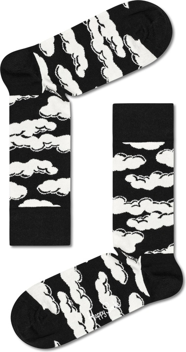 Actual product image Happy Socks Black & White Gift Set (pack of 4, 36 - 40)