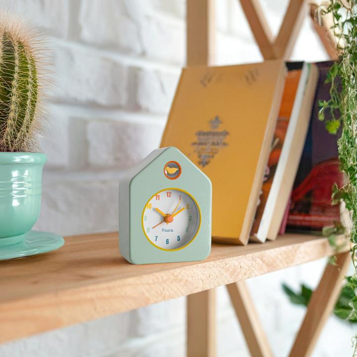 Produktbild Fisura MINI HOUSE ALARM CLOCK mint