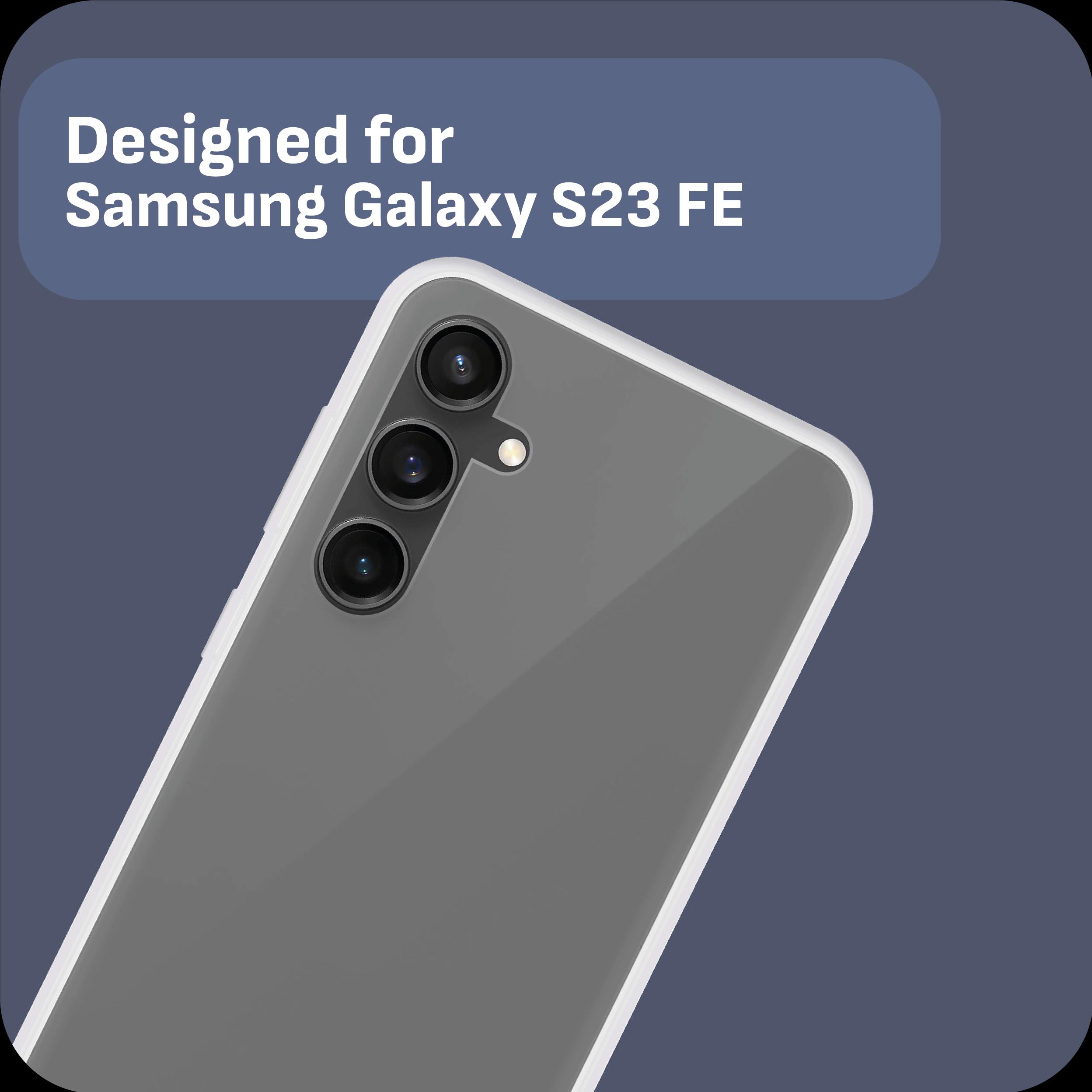 Thumbnail - Cazy Silikon Hülle Kompatibel mit Samsung Galaxy S23 FE - Soft TPU Schutz - Transparant (Samsung Galaxy S23 FE), Smartph...