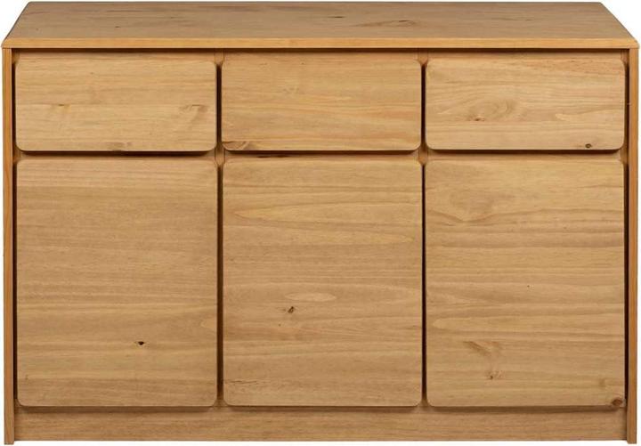 Image du produit vidaXL Sideboard SAUDA aspect chêne (114 x 43 x 75.50 cm)