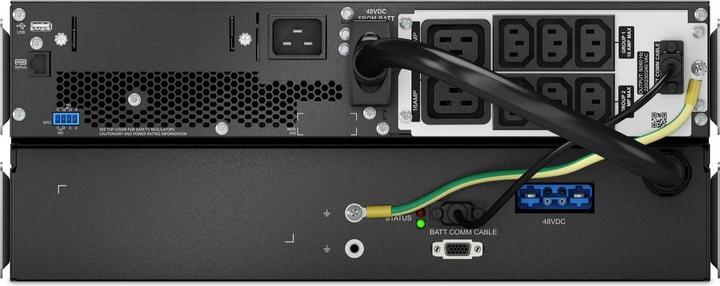 Produktbild APC SRTL3000RM4UXLI, Double-conversion (en ligne), 3 kVA, 2700 W, Sinus, 230 V, 40/70 Hz (3000 VA, 2700 W, Online-Doppelwandler USV)