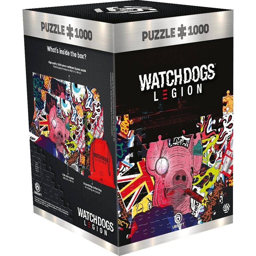THQ WATCH DOGS LEGION: PIG MASK PUZZLES 1000 pcs (1000 Teile)