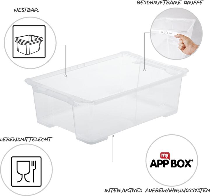 Actual product image Rotho Evo Easy (58.5 x 39.5 x 18.5 cm, 30 l)